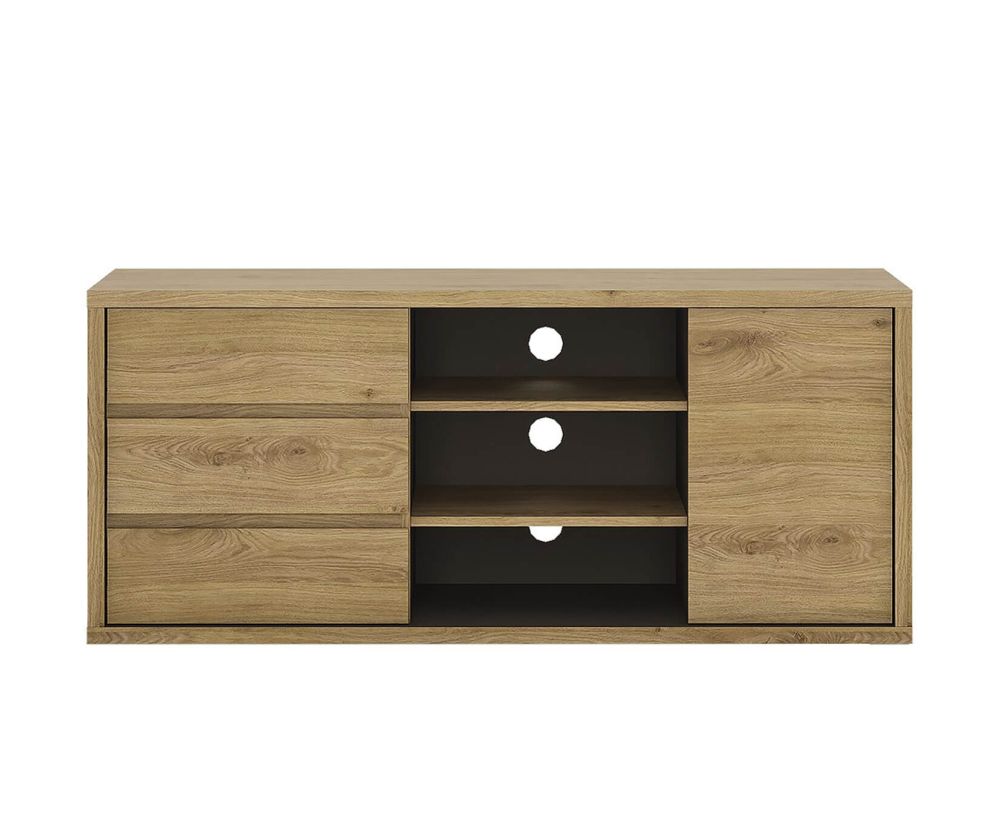 FTG Shetland 1 Door 3 Drawer TV Cabinet