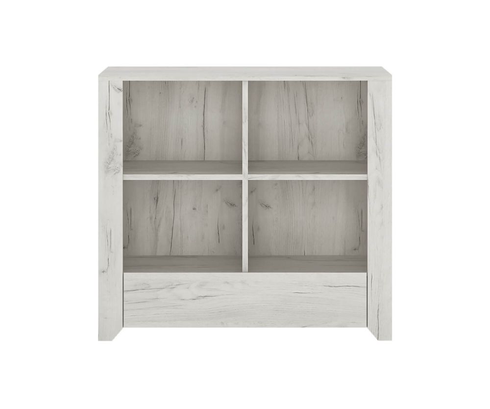 FTG Angle 1 Drawer Low Bookcase