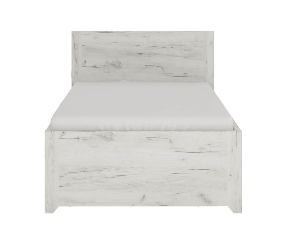 FTG Angle Single Bed with Underbed Drawer