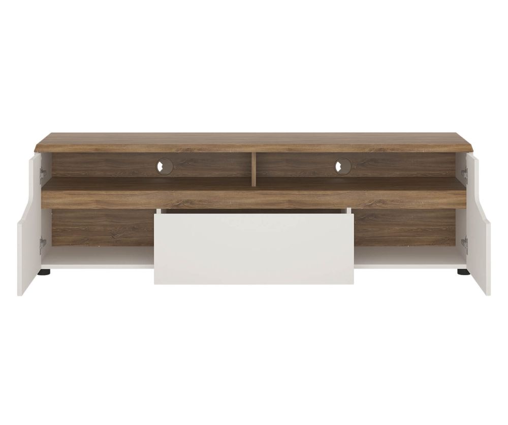 FTG Toledo 2 Door 1 Drawer Wide TV Unit