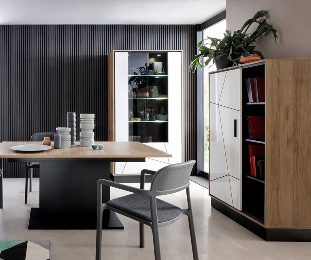 FTG Brolo Tall Wide Glazed Display Cabinet