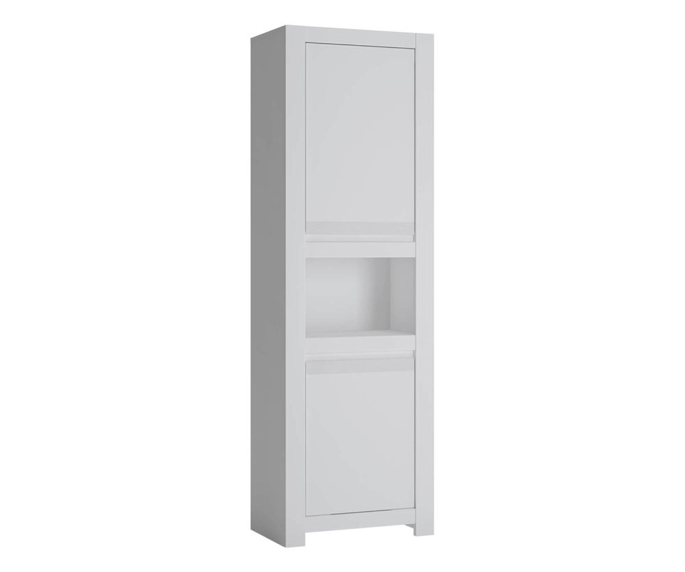 FTG Novi Alpine White 2 Door Chiffonier