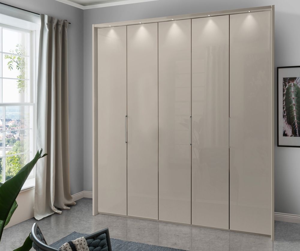 Wiemann Vip Metz 5 Door Bi-Fold Wardrobe