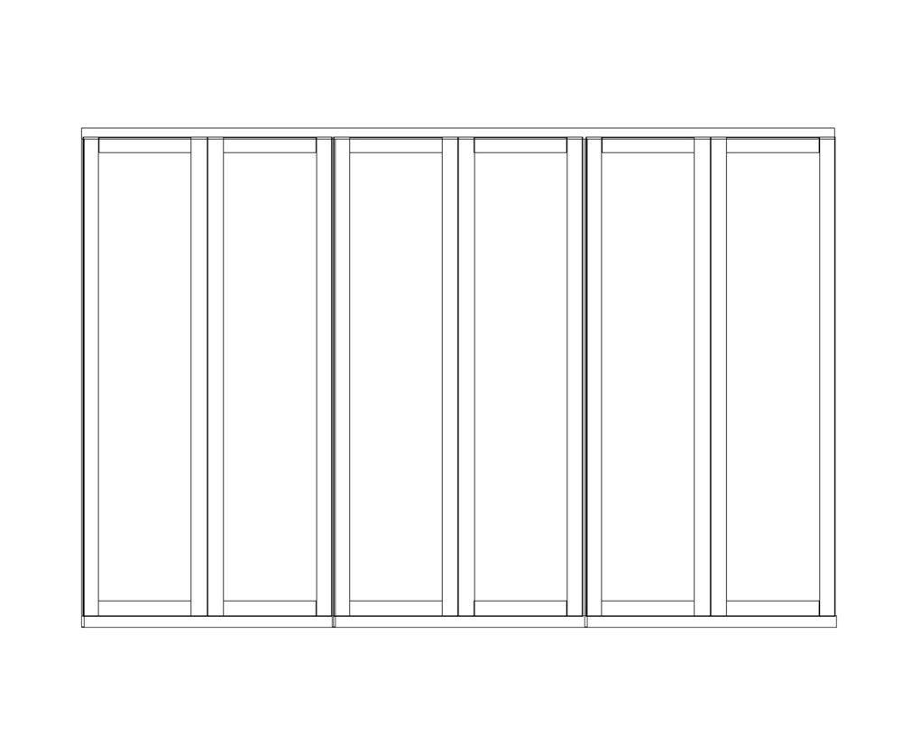 Wiemann Cambridge White 6 Door Wardrobe
