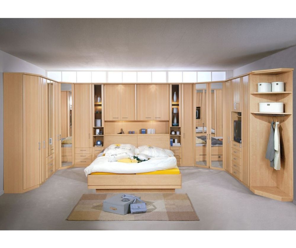Wiemann Luxor 3 & 4 Corner Wardrobe with Cornice