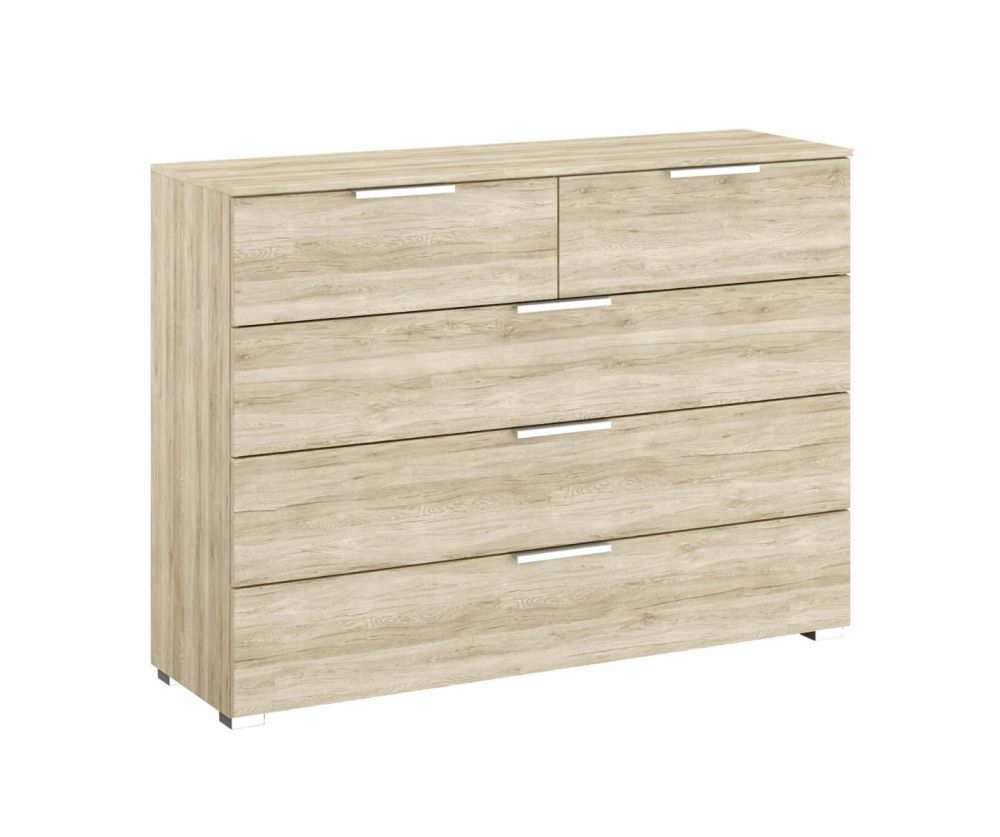 Rauch Texas Sonoma Oak 5 Drawer Chest
