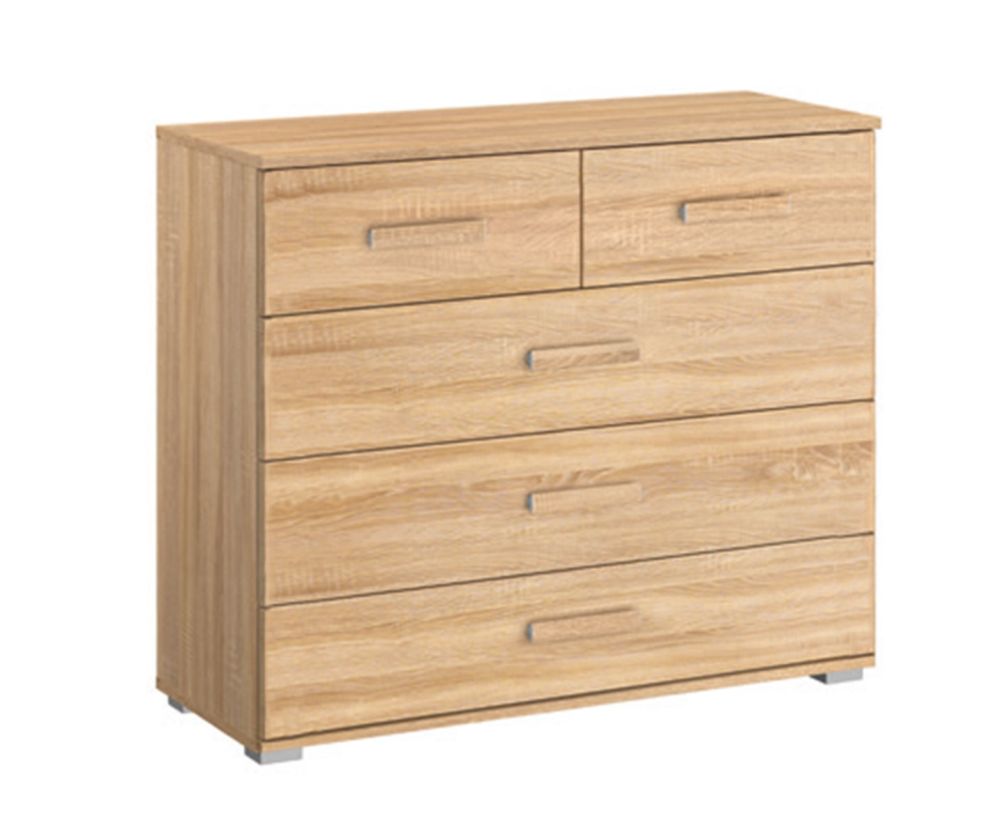 Rauch Alegro Sonoma Oak 2+3 Drawer Chest