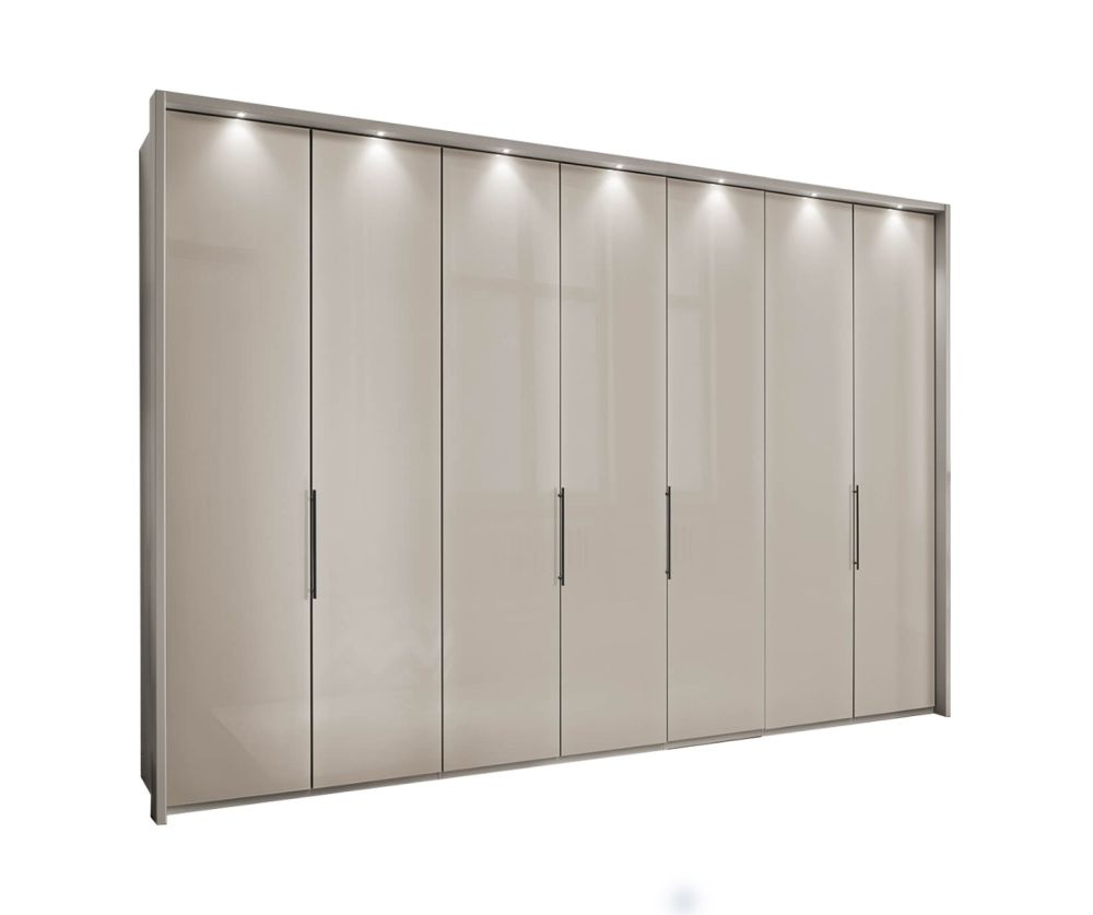 Wiemann Vip Asmara 7 Door Hinged Wardrobe – W350cm