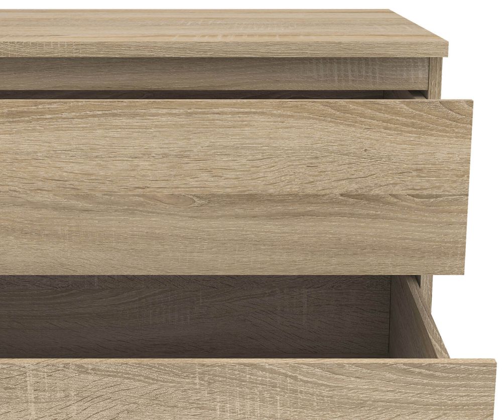 FTG Nova Oak 3 Drawer Chest