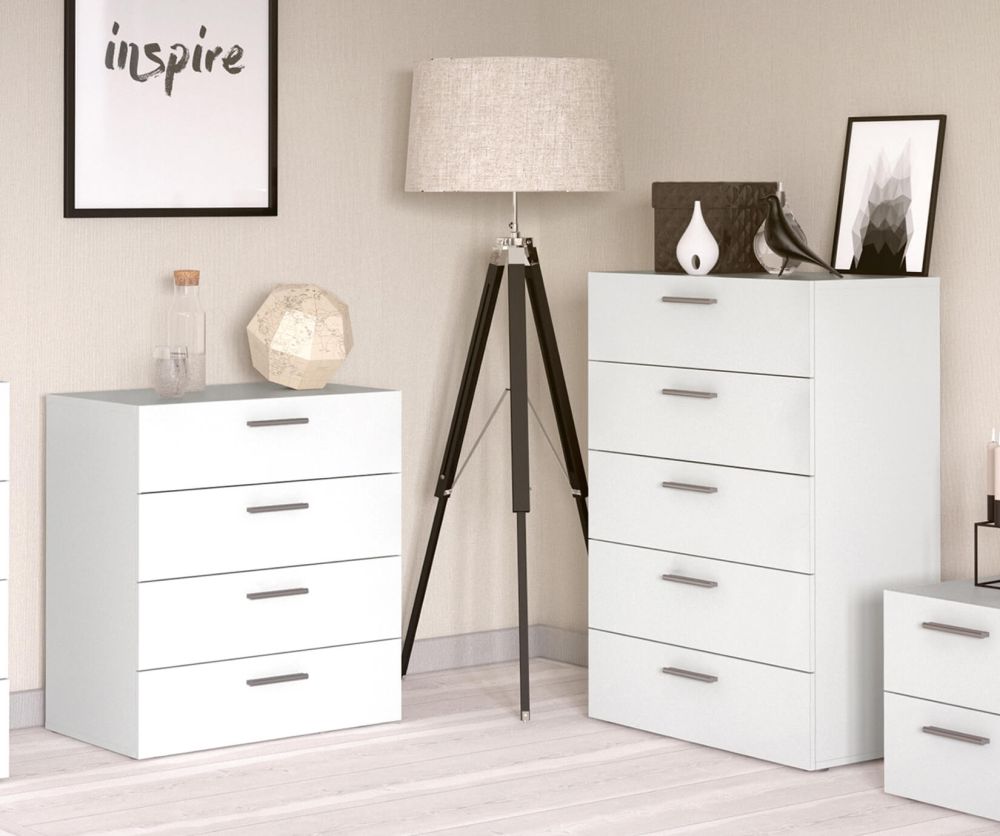 FTG Pepe White 4 Drawer Chest
