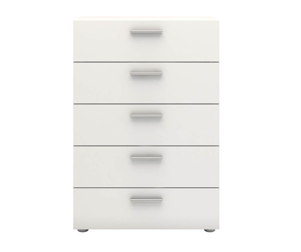FTG Pepe White 5 Drawer Chest