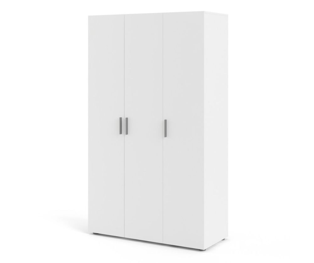 FTG Pepe White 3 Door Wardrobe