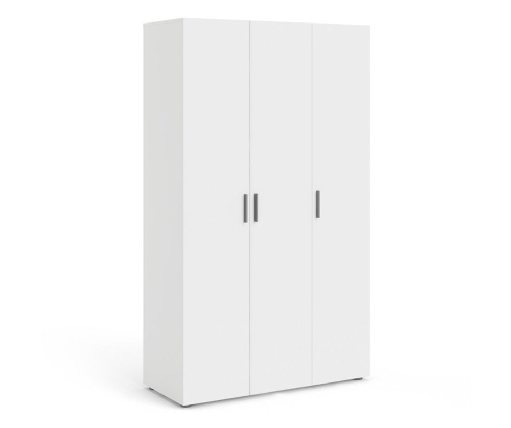 FTG Pepe White 3 Door Wardrobe