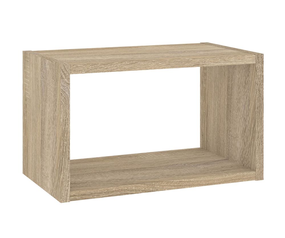 FTG Roomers Oak Wall Shelf Unit