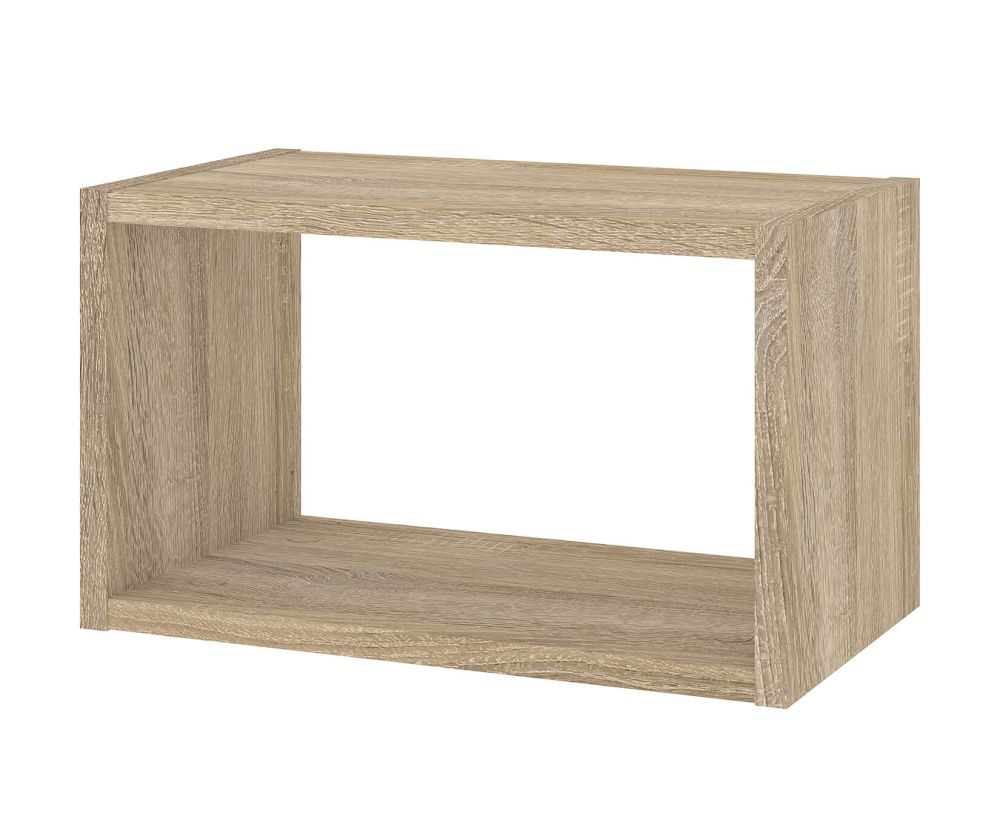 FTG Roomers Oak Wall Shelf Unit