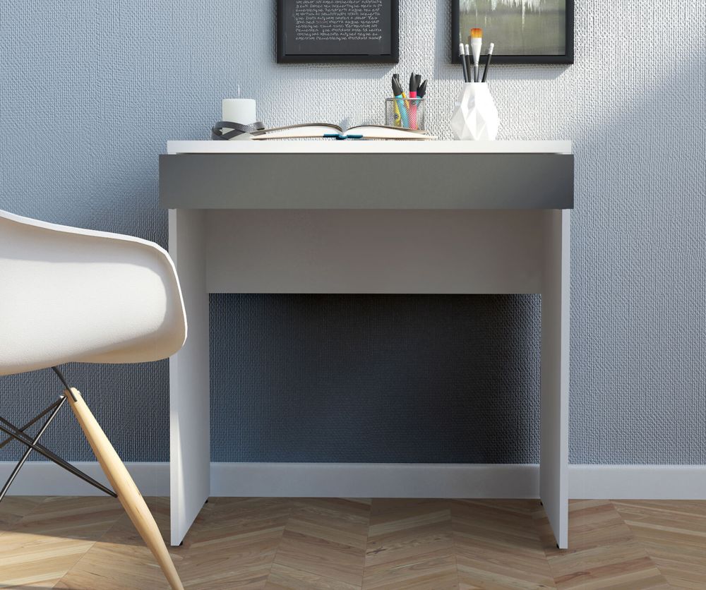 FTG Function Plus White Grey White Grey Desk