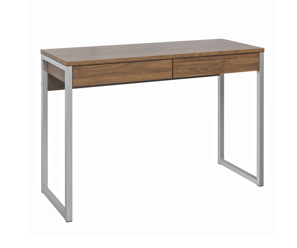 FTG Function Plus Walnut 2 Drawer Desk