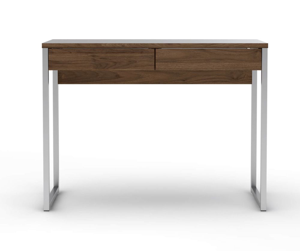 FTG Function Plus Walnut 2 Drawer Desk