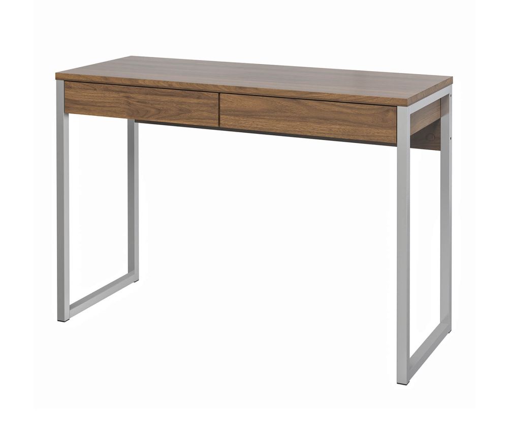 FTG Function Plus Walnut 2 Drawer Desk