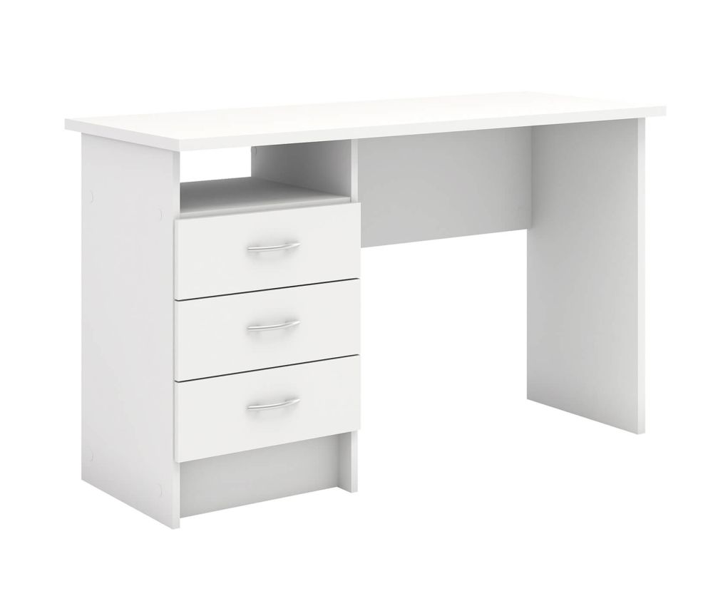 FTG Function Plus White 3 Drawers Desk
