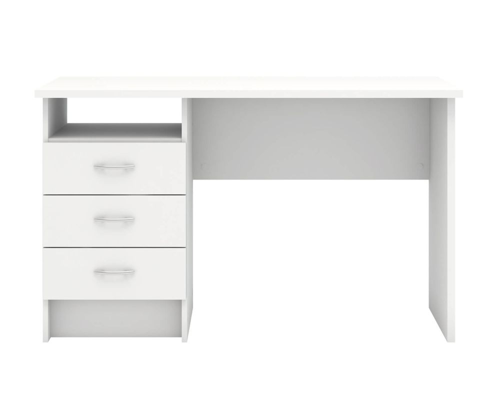 FTG Function Plus White 3 Drawers Desk