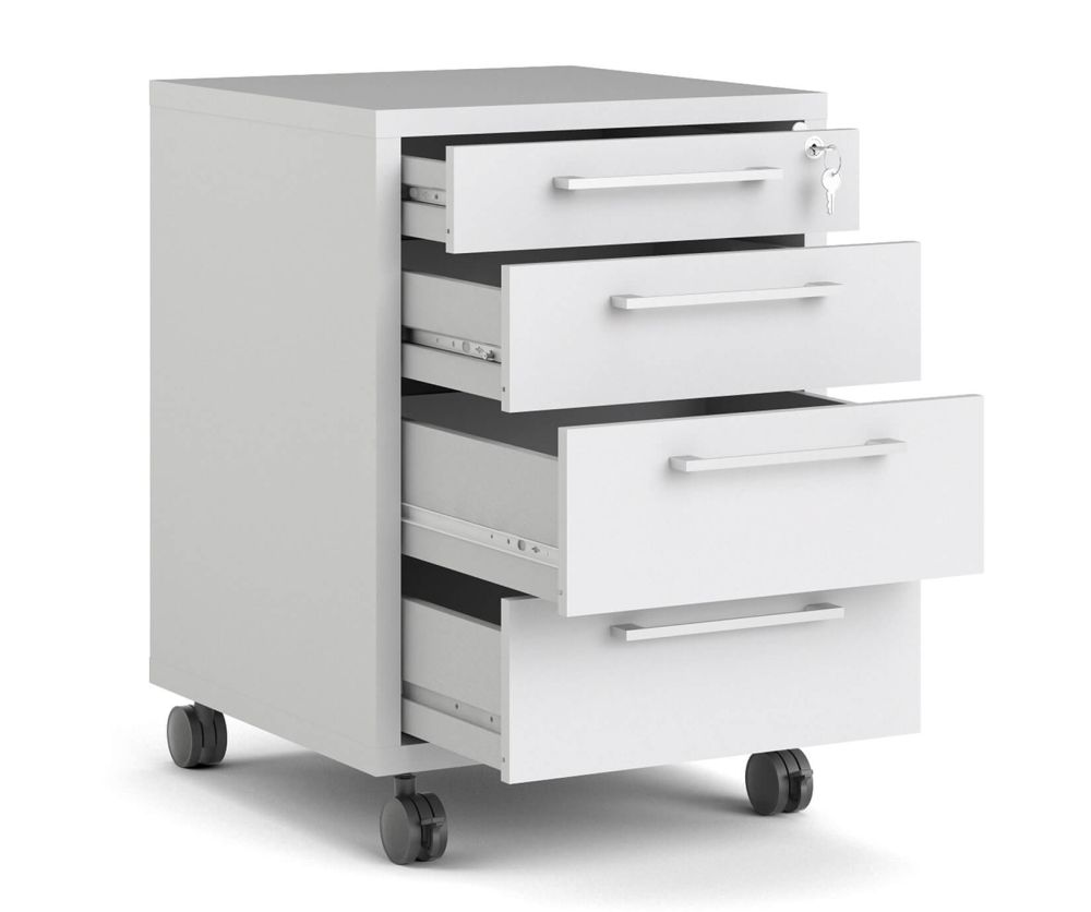 FTG Prima White Mobile cabinet