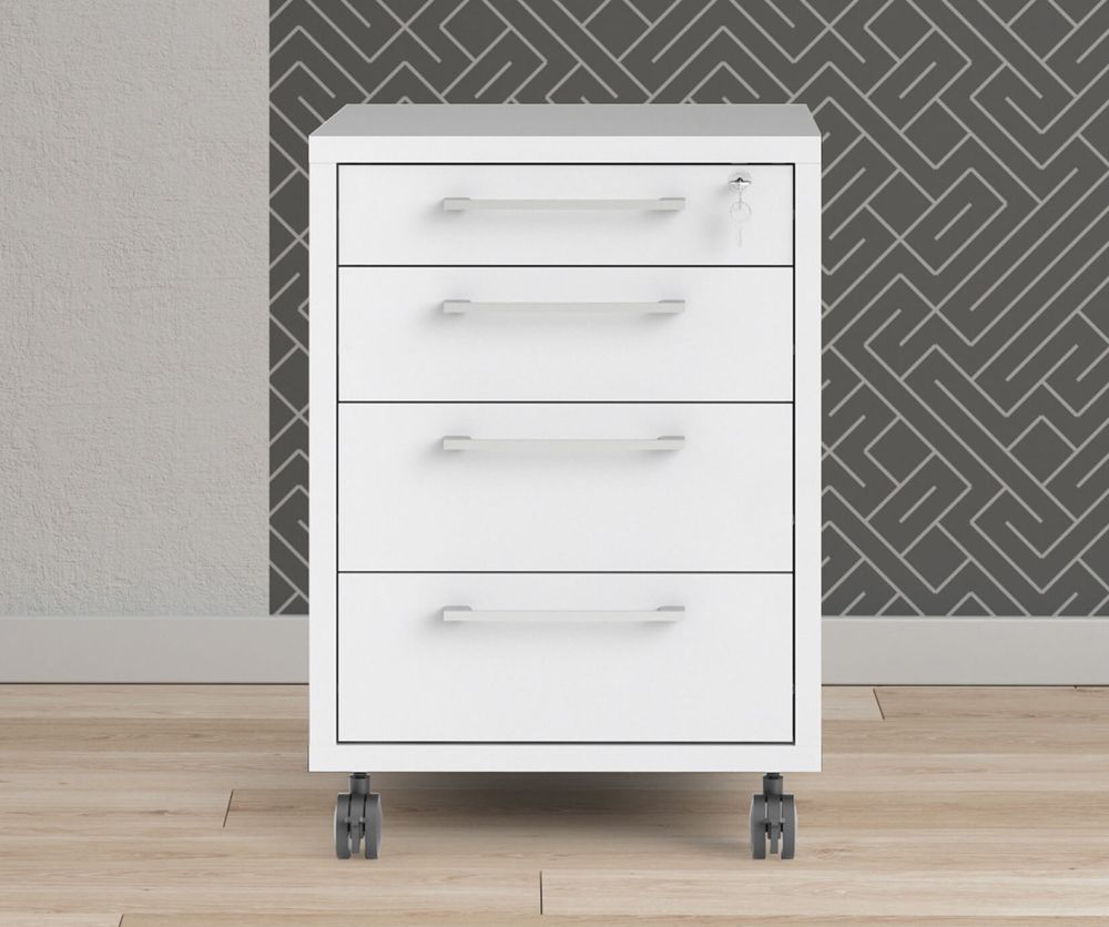 FTG Prima White Mobile cabinet