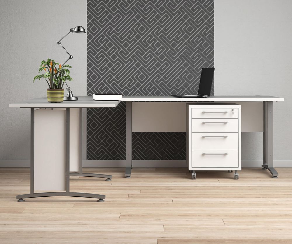 FTG Prima White Mobile cabinet