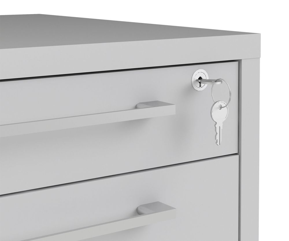 FTG Prima White Mobile cabinet