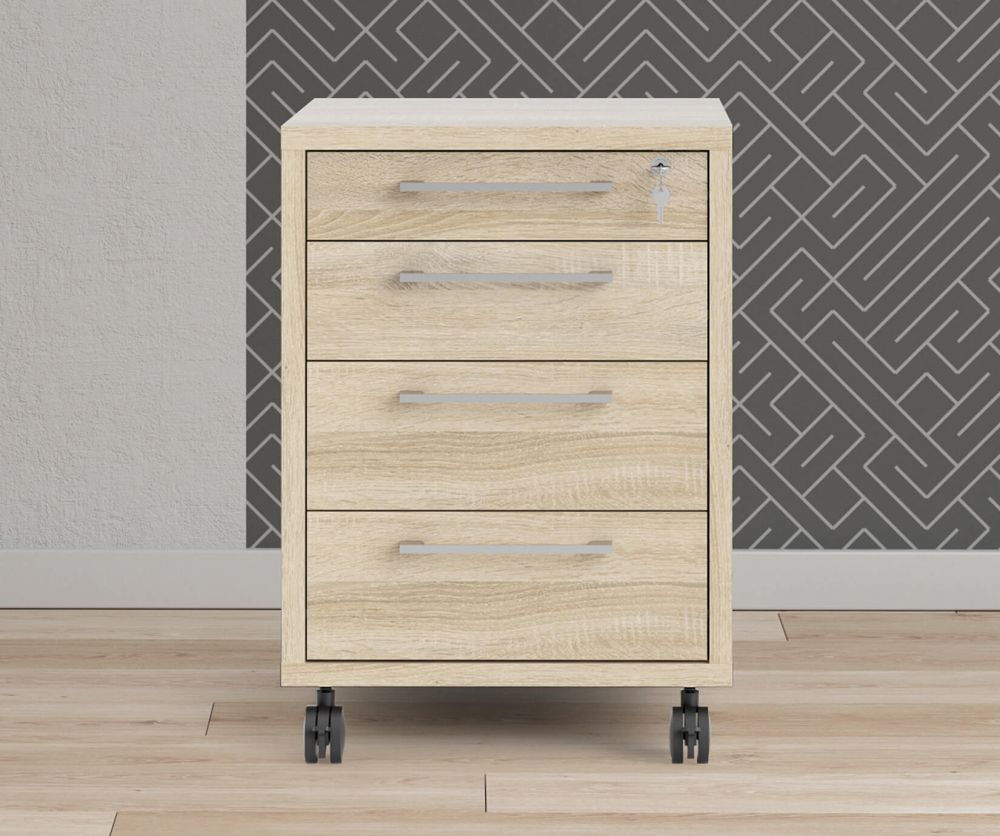 FTG Prima Oak Mobile cabinet
