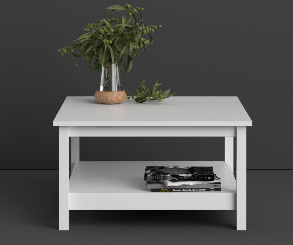 FTG Barcelona White Coffee Table