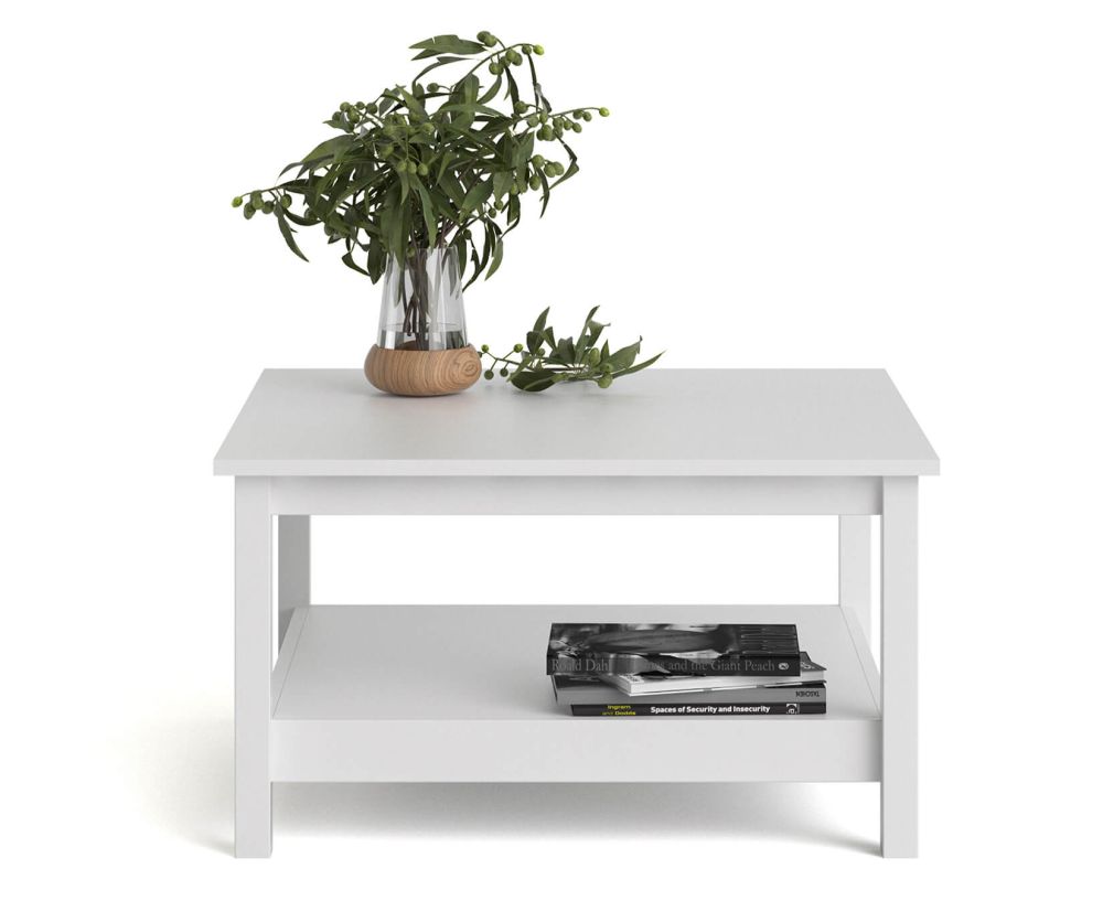 FTG Barcelona White Coffee Table