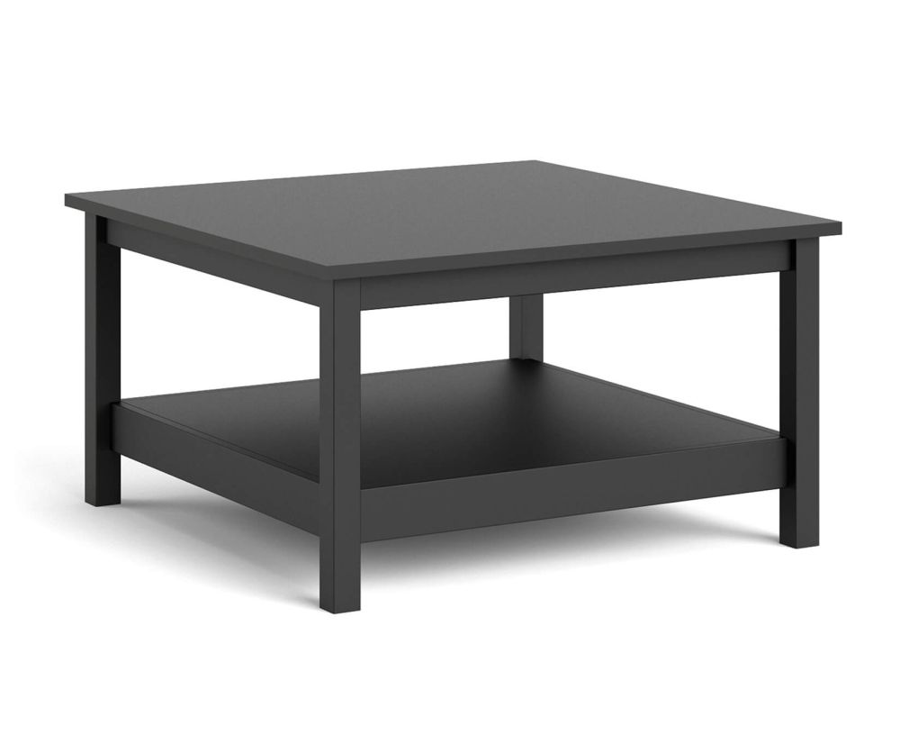 FTG Barcelona Matt Black Coffee Table