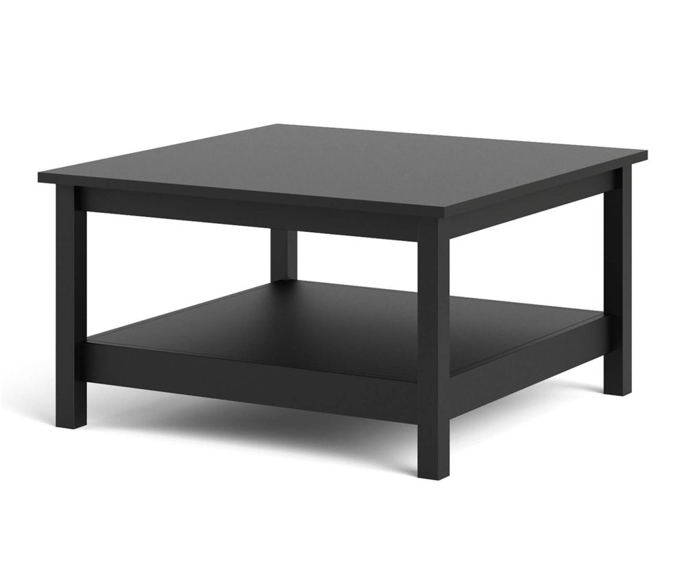 FTG Barcelona Matt Black Coffee Table