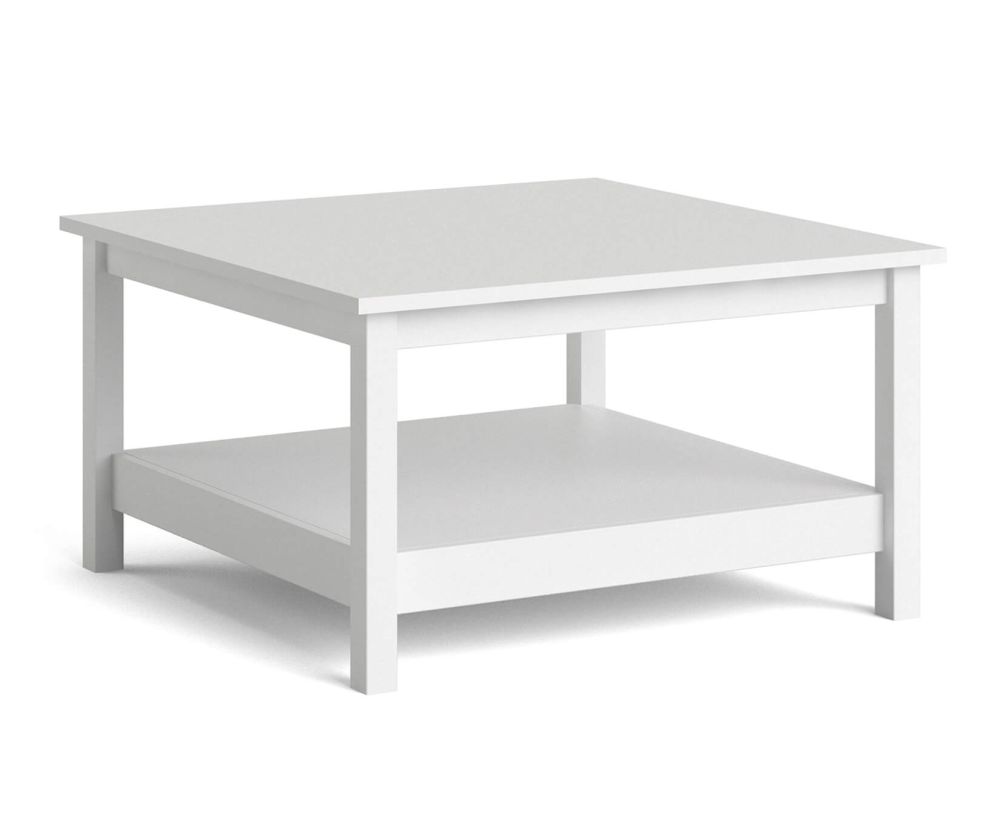 FTG Madrid White Coffee Table