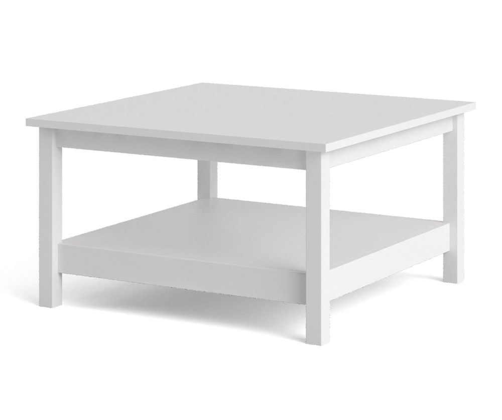 FTG Madrid White Coffee Table