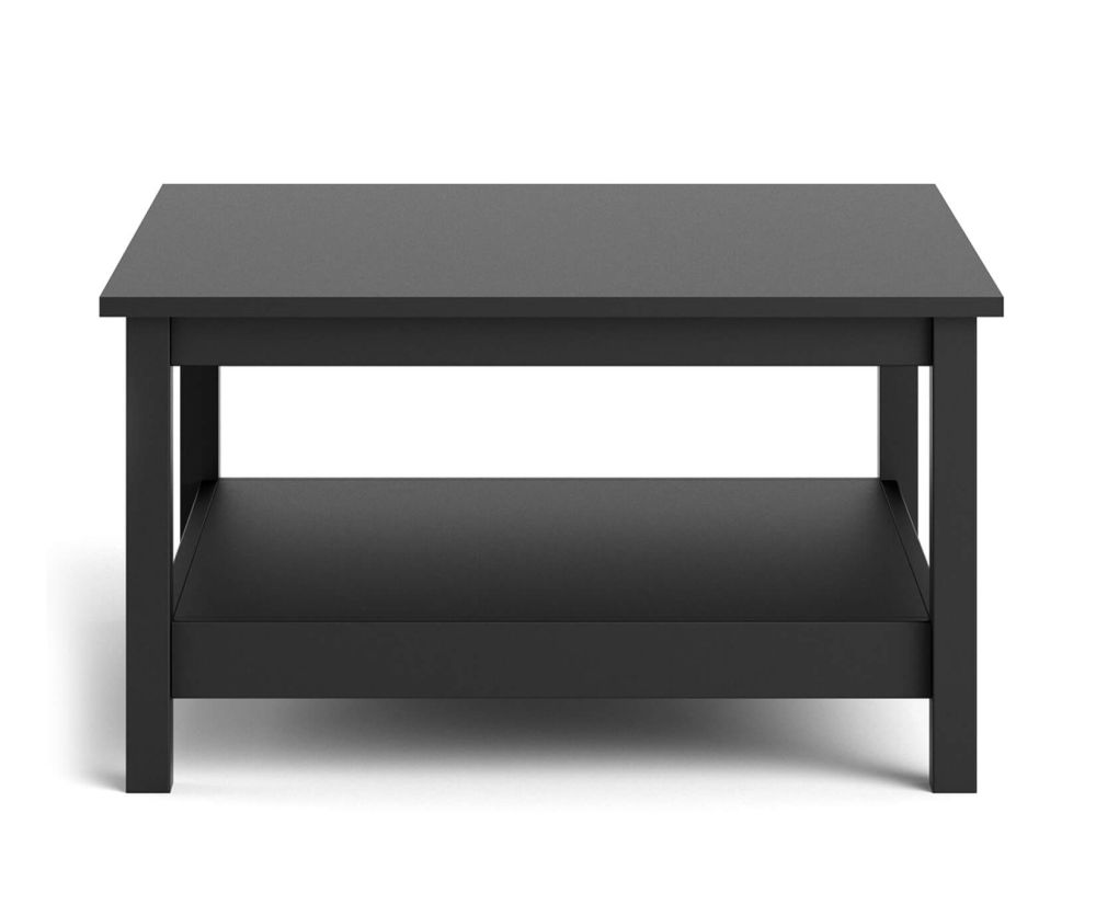 FTG Madrid Matt Black Coffee Table