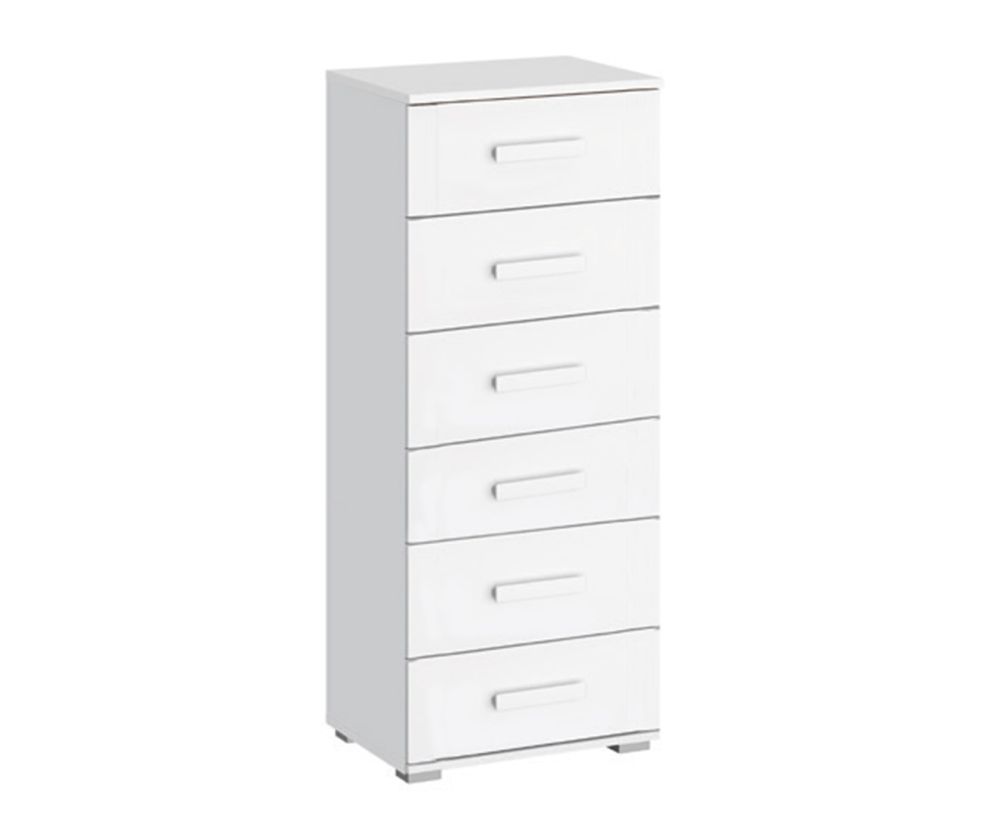 Rauch Rivera Alpine White 6 Drawer Chest