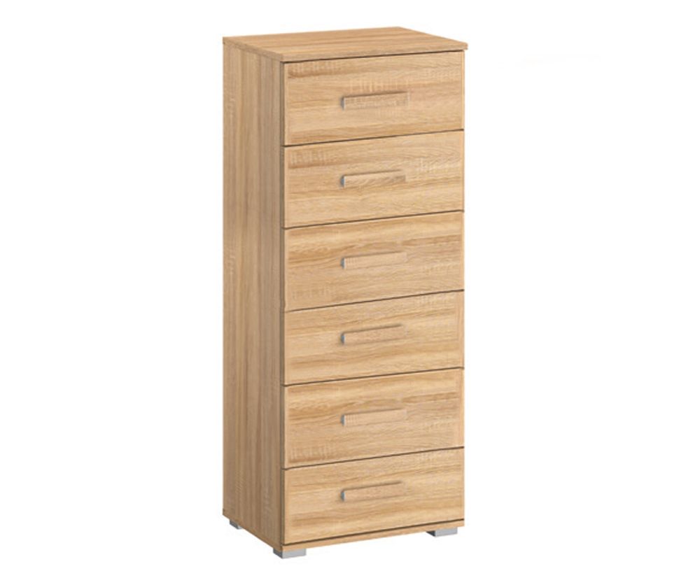 Rauch Rivera Sonoma Oak 6 Drawer Chest