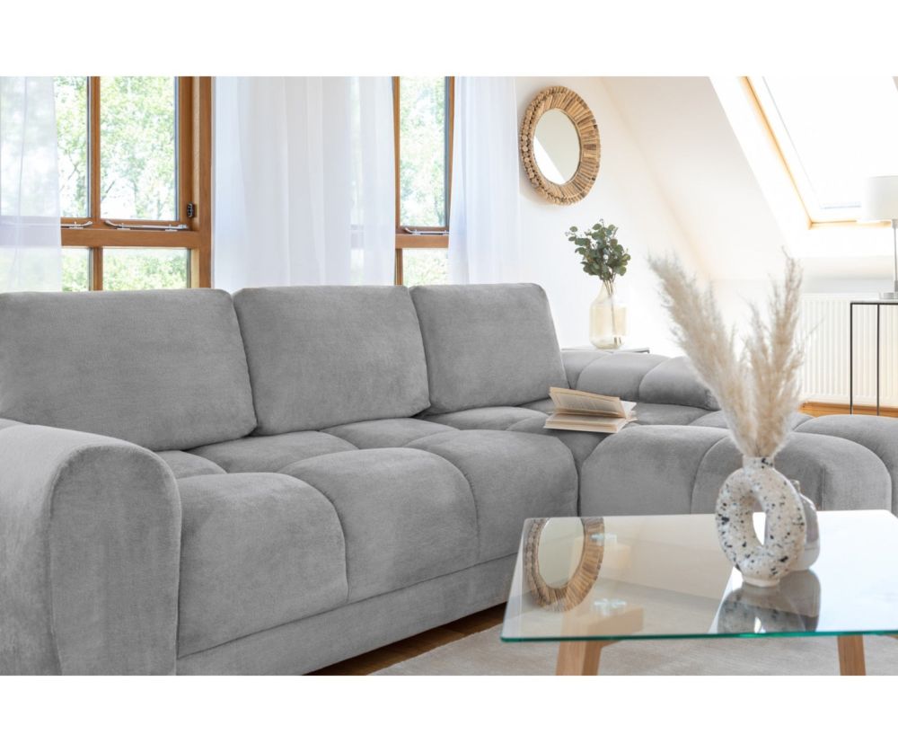 Azzuro Sofabed Grey Universal Corner