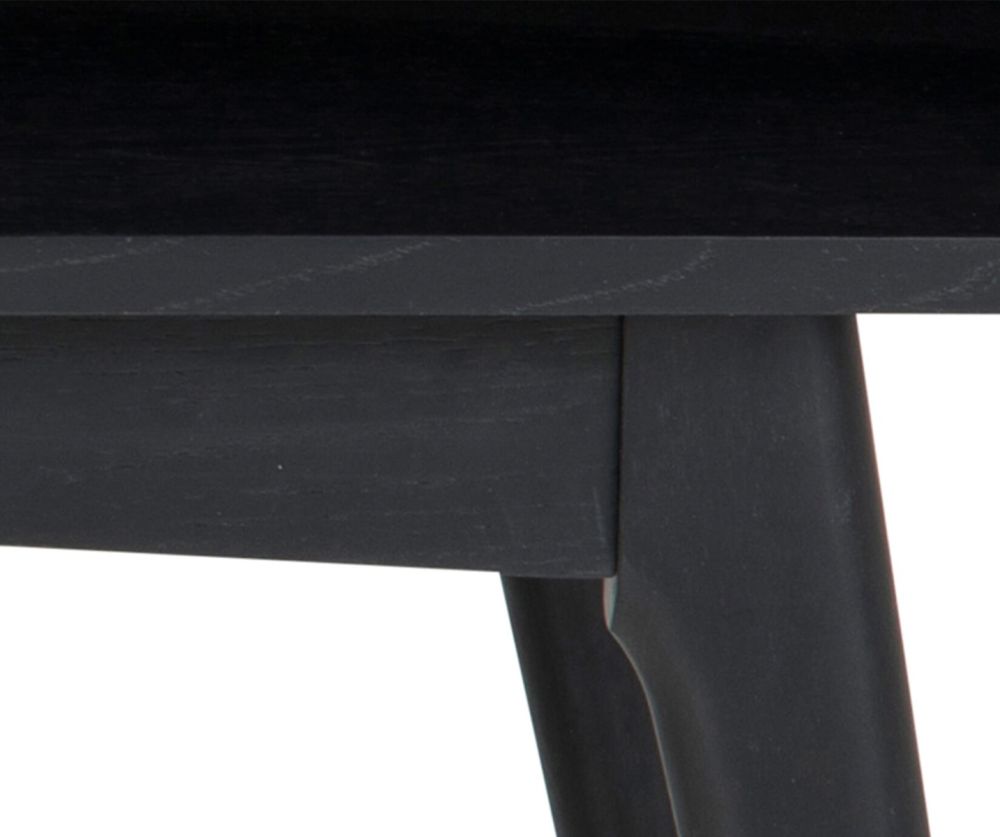 Marte Black Open Shelf Coffee Table