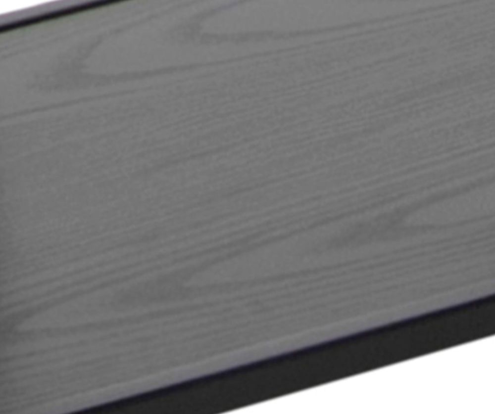 Seaford Tall Black Metal Bookcase with 5 Black Shelves