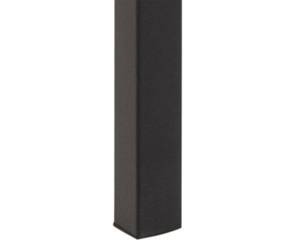 Seaford Black and Oak Dining Table