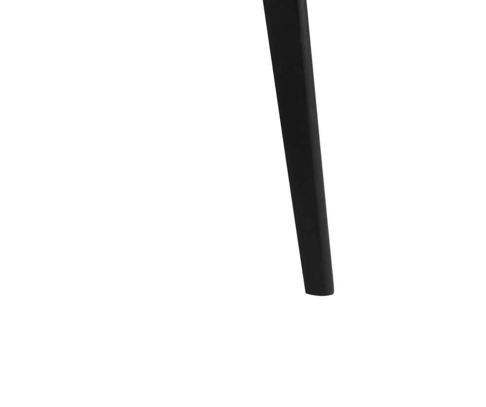 Roxby Black Round Dining Table 