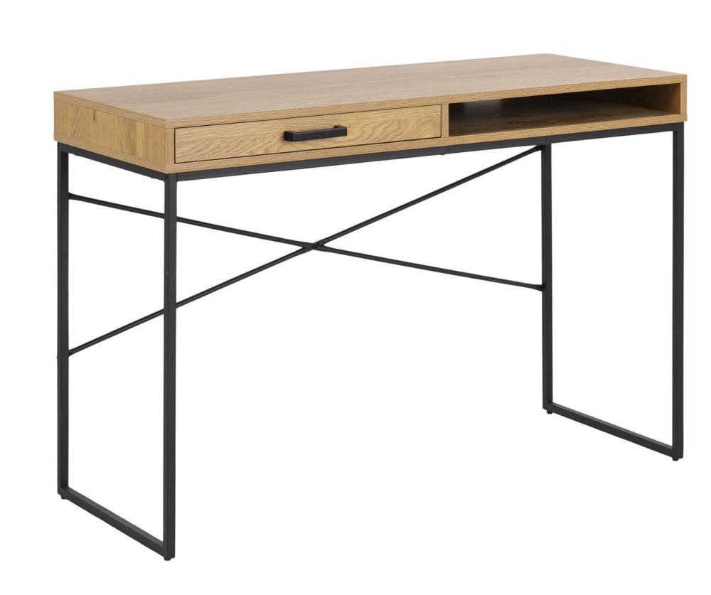 Seaford Oak Office Desk with 1 Drawer 