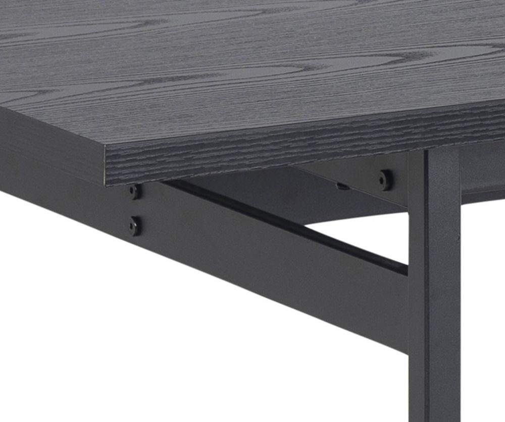 Angus Black Dining Table 