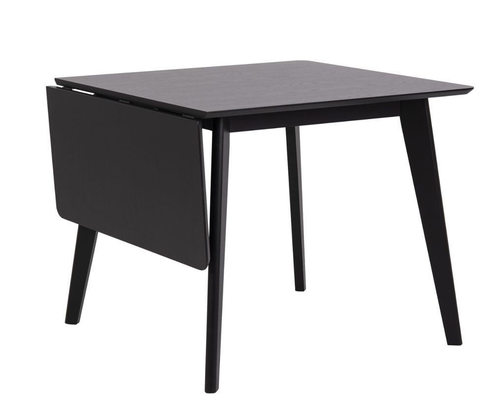 Roxby black Extending Dining Table 