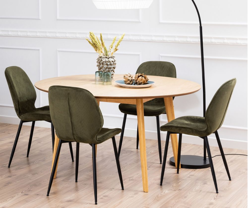 Roxby Oak Round Dining Table 