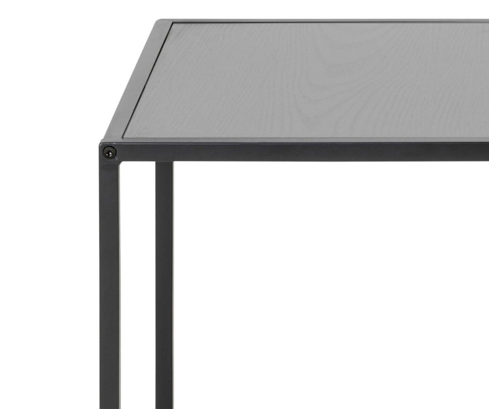 Seaford Ash Black Nest of Tables 