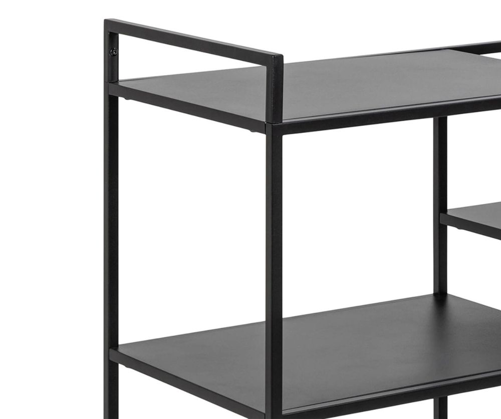 Newcastle Matt Black Serving Trolley 